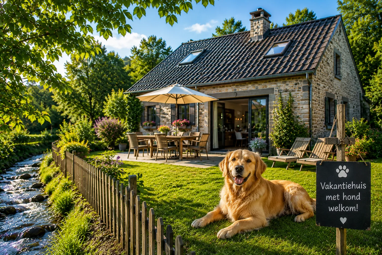 Vakantiehuizen met hond