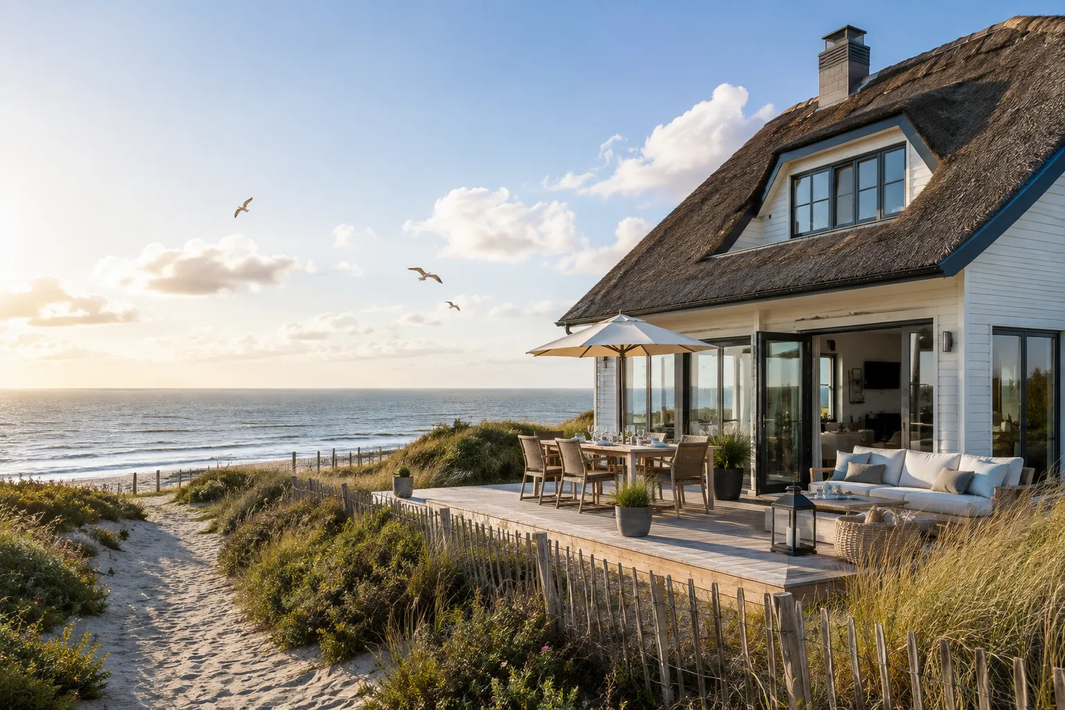 Vakantiehuizen aan zee